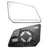 GMC Acadia, Chevy Traverse Heated Right Side Mirror Glass (2007-2017)