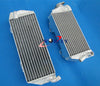 Suzuki RMZ250 Aluminum Radiator + Red Y Hose (2010-2012)