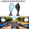 M6 Rear View Mirrors Black Aluminum