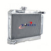Rover MG MGA 1500 / 1600 / 1622 5ROW Aluminum Radiator & Fans (1955-1962)