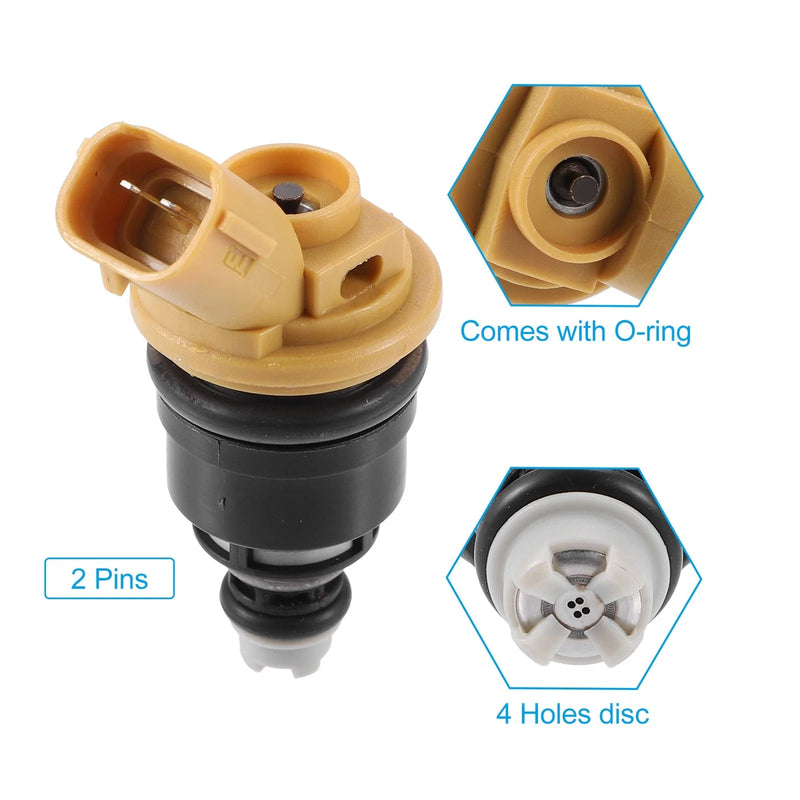 Subaru Forester Impreza 2.5L Turbo 4 x Fuel Injectors (2004-2006)