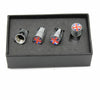 Union Jack Model Wheel Tire Tyre Valve Stem Air Cap Set Cover Universal