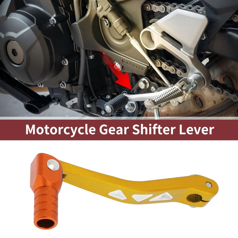 Yamaha TTR 50cc Gold Tone Orange Folding Gear Shifter Lever