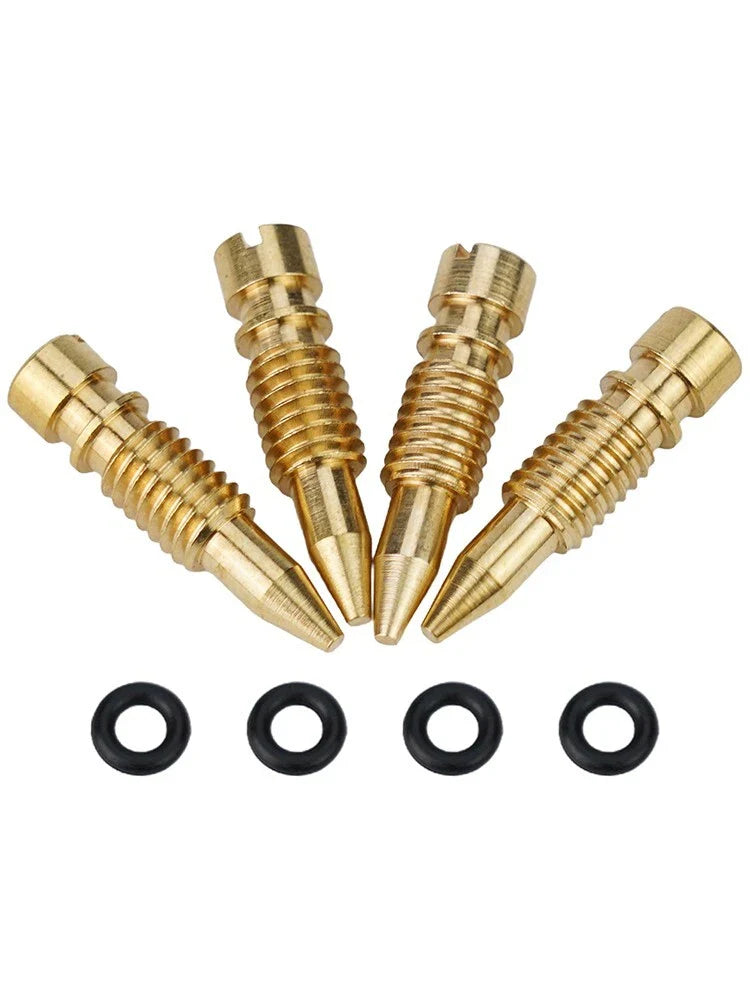 CB650 / CB750 / CB900 / CB1100 Carburetor Float Bowl Drain Screw Set 4