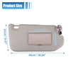 Nissan Beige Passenger Side Sun Visor with Light & Mirror