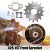 Dirt Bike Mini Bike 15T 20mm Front Engine Sprocket
