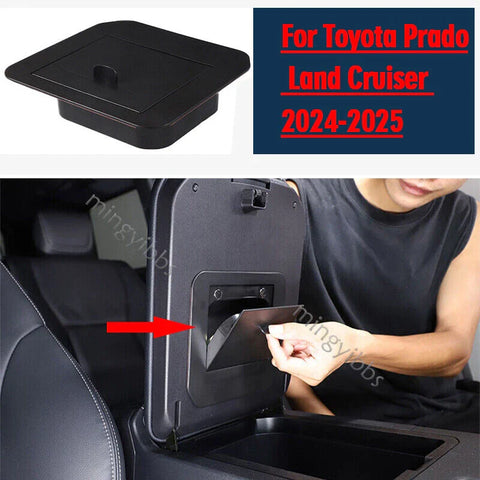 Toyota Prado Central Console Armrest Concealed Storage Box (2024–2024)