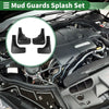 Mitsubishi Outlander Mud Flaps Splash Guards (2009-2013)