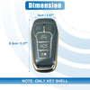 Ford Fusion F150 Mustang TPU Remote Key Fob Case Cover 5 Button (2013-2020)