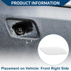 Honda Civic FB2 FB3 (2012-2013) 1 x White Front Right Washer Nozzle Cover