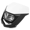 Supermoto Dirt Bike - White Universal Headlight Fairing