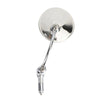17.2-22mm Handlebars Chrome for Cafe Racer / HBobber Mirrors Pair