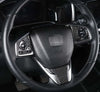 For 2017-2018 Honda CRV Carbon Fiber Steering Wheel Remote Control Sticker Trim
