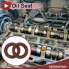 Car Oil Seal 35x55x7mm 2 Pcs Rotary Shaft Seal FKM Rubber