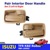 LH+RH Interior Door Handle Fits Isuzu TFR KBZ Holden Rodeo Pickup Truck 1981-02