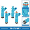 Toyota Yaris 4 Pcs Fuel Injector (1999-2005)