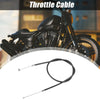 Motorcycle Dirt Pit Bicycle Throttle Cable Straight Connector 49cc