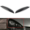 VW Golf 5 R32 MK5 Glossy Black Headlight Eyelid Covers (2005-2007)