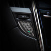 Cadillac ATS 1 x Black Carbon Fiber Engine Start Stop Button Cover (2013-2019)