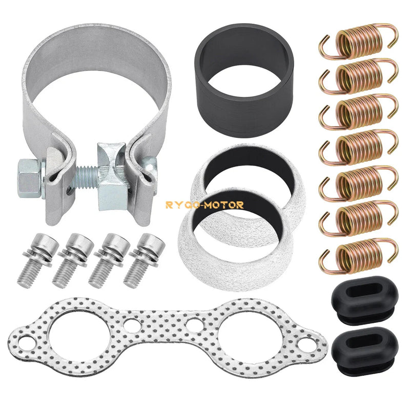 Polaris RZR 800 / S / 4 Exhaust Manifold Gasket Clamp Spring Kit (2008–2009)