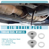 Chevrolet Cruze Engine Oil Drain Plug Bolt (Set of 2)