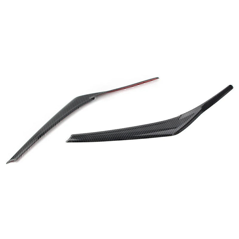 Toyota Camry SE XSE Black Headlight Eyebrow Trim (2018-2024)