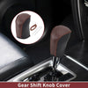Subaru Forester Brown Faux Leather Gear Shift Knob Cover (2006-2012)