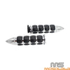 Honda VTX1300 Chrome Spike Throttle Control Hand Grips 1'' (2003-2009)