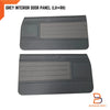 Toyota Hilux UTE Grey Interior Door Panel Pair + Clips (1983-1988)