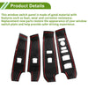 Honda Civic 4 x Window Switch Bezel Covers (2022-2025)