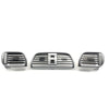 Porsche Targa 997 (2004-2011) Silver Center Air Vent Outlet Grille