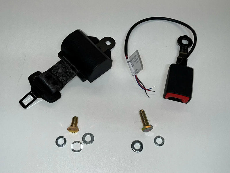 Industrial Equipment 2" Automatic Locking Retractor Lap Belt + Stem Buckles