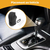 Nissan Altima 2019-2024 Black Grey Faux Leather Gear Shift Knob Cover