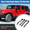 Jeep Grand Cherokee 4 x Tie Rod End Links (1999-2004)