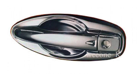 Nissan Navara Chrome 2 x Door Handle Bowl Trim (2014-2016)