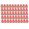 Instrument Panel Gauge Cluster Lights 50 x Red T10 194 LED Bulbs