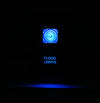 Dual LED Backlit Flood Lights with Rocker Switch