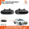 Toyota Corolla Black Rear Outer Door Handles (1992-1998)