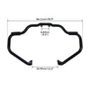 Indian Chief Dark Horse Chieftain Black Highway Engine Guard Bar (14-25)