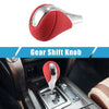 Lexus Toyota Red Silver Tone Gear Shift Knob