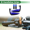 Motorcycle Hand Grips Cover Kit / Hand Grips Blue Aluminum Alloy