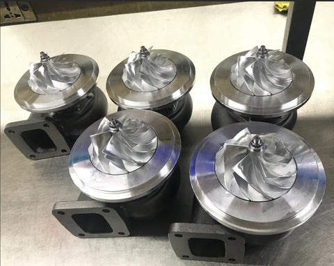 T76 T4 Turbocharger 2 x V-band .96 A/R Flange ( Specified)
