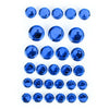 Hex Bolts Blue for Suzuki F 30 x Protective Caps