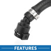 BMW 530e Radiator Hose Rubber Black 1 Pc (2018-2020)