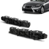 Lexus IS250 IS350 Black Front Bumper Brackets (2006-2013)