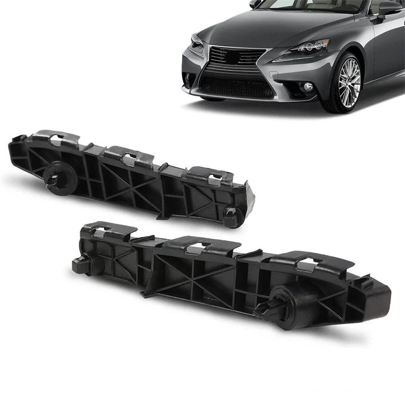 Lexus IS250 IS350 Black Front Bumper Brackets (2006-2013)