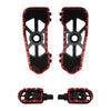 Harley Touring Driver Floorboards & 10mm Footpegs (2009-2024)