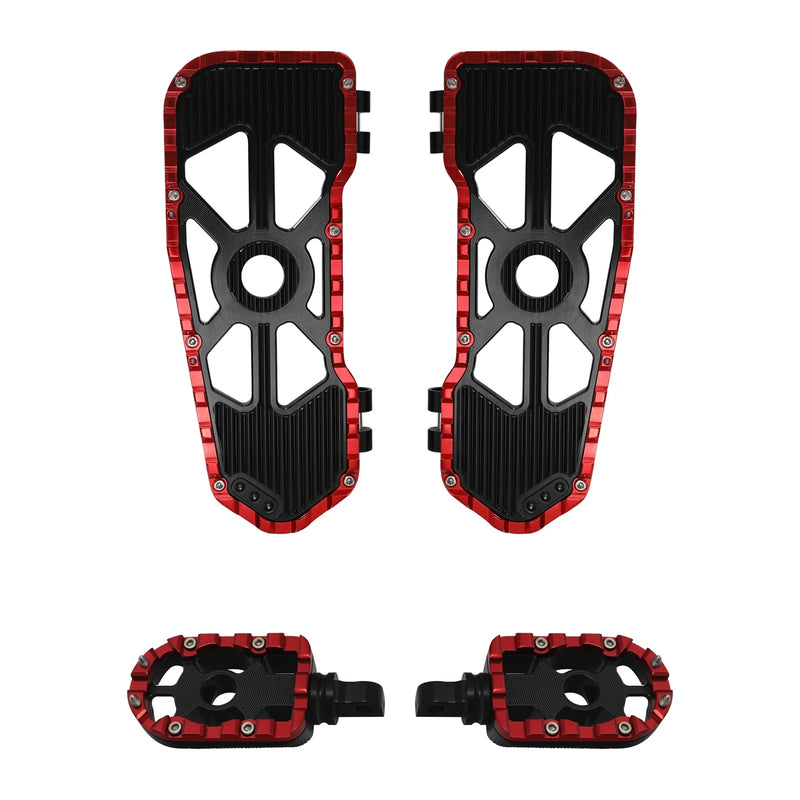 Harley Touring Driver Floorboards & 10mm Footpegs (2009-2024)