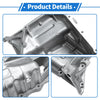 Honda Accord (2008-2012) - 1 x Steel Silver Tone Engine Oil Pan