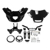 Harley Low Rider ST Headlight Fairing Mount Bracket Kit Black (2022 - 2025)